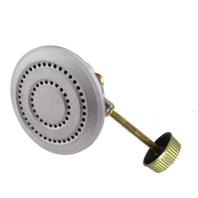 2 Brûleur à Gaz faitout en Acier Inoxydable