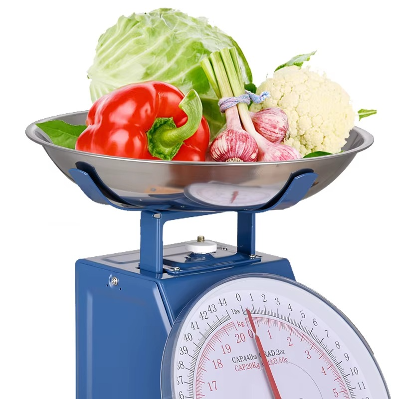 Balance de Cuisine Mécanique à Ressort – Cadran 20 kg