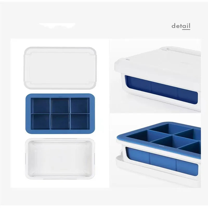 Bac à glaçons en silicone