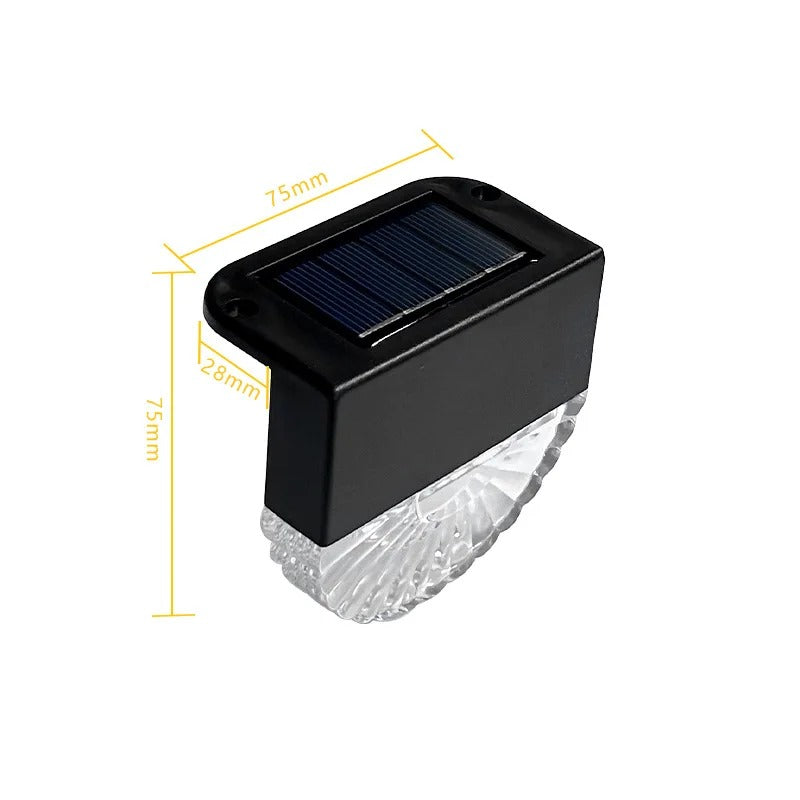 6 Spots muraux solaire