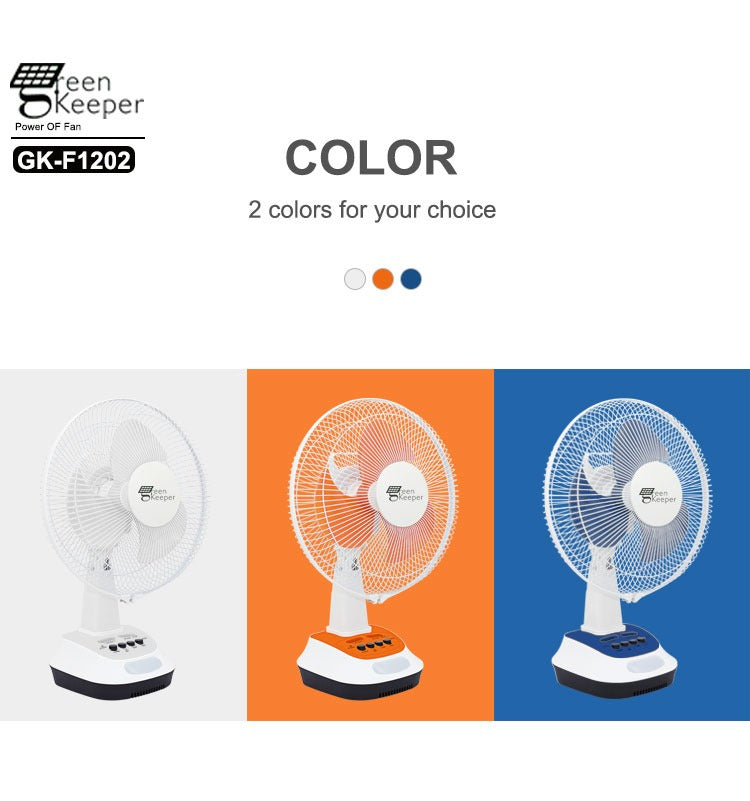 Ventilateur rechargeable pour table