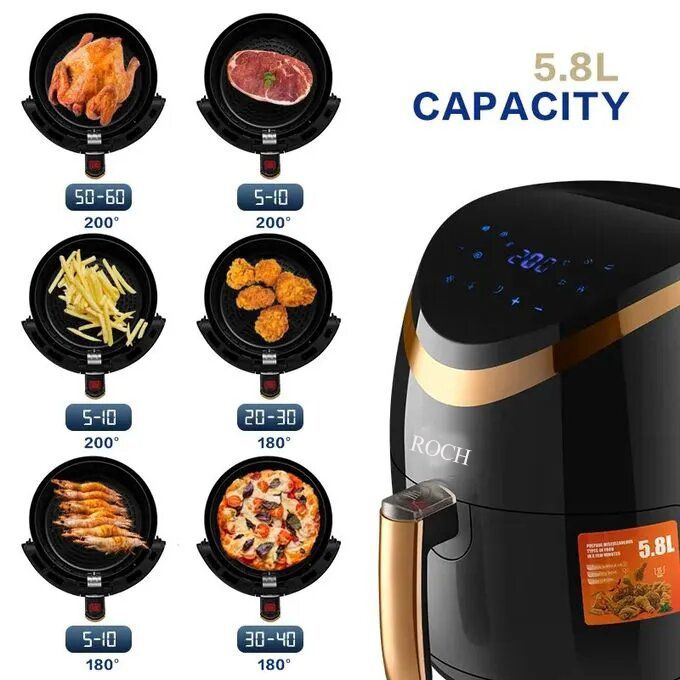 Air Fryer Hoffman - Friteuse à air - Mini Four