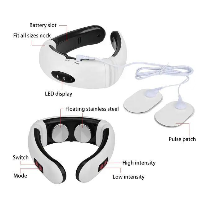 Masseur de Cou et Cervical Électrique