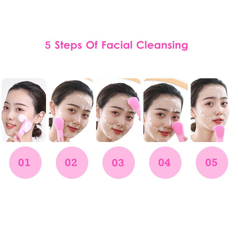 Brosse électrique de nettoyage du visage