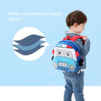 Sac peluche police maternelle
