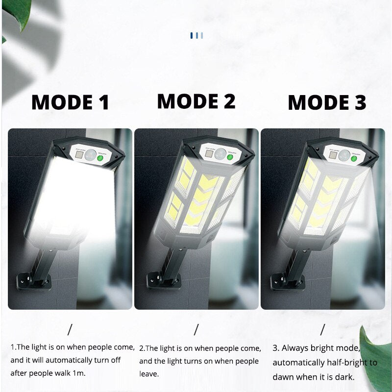 Mini Lampadaire solaire Intelligent