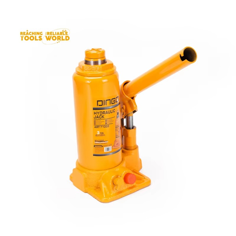 Cric Bouteille Hydraulique à Vis DINGQI – Capacité 5 Tonnes