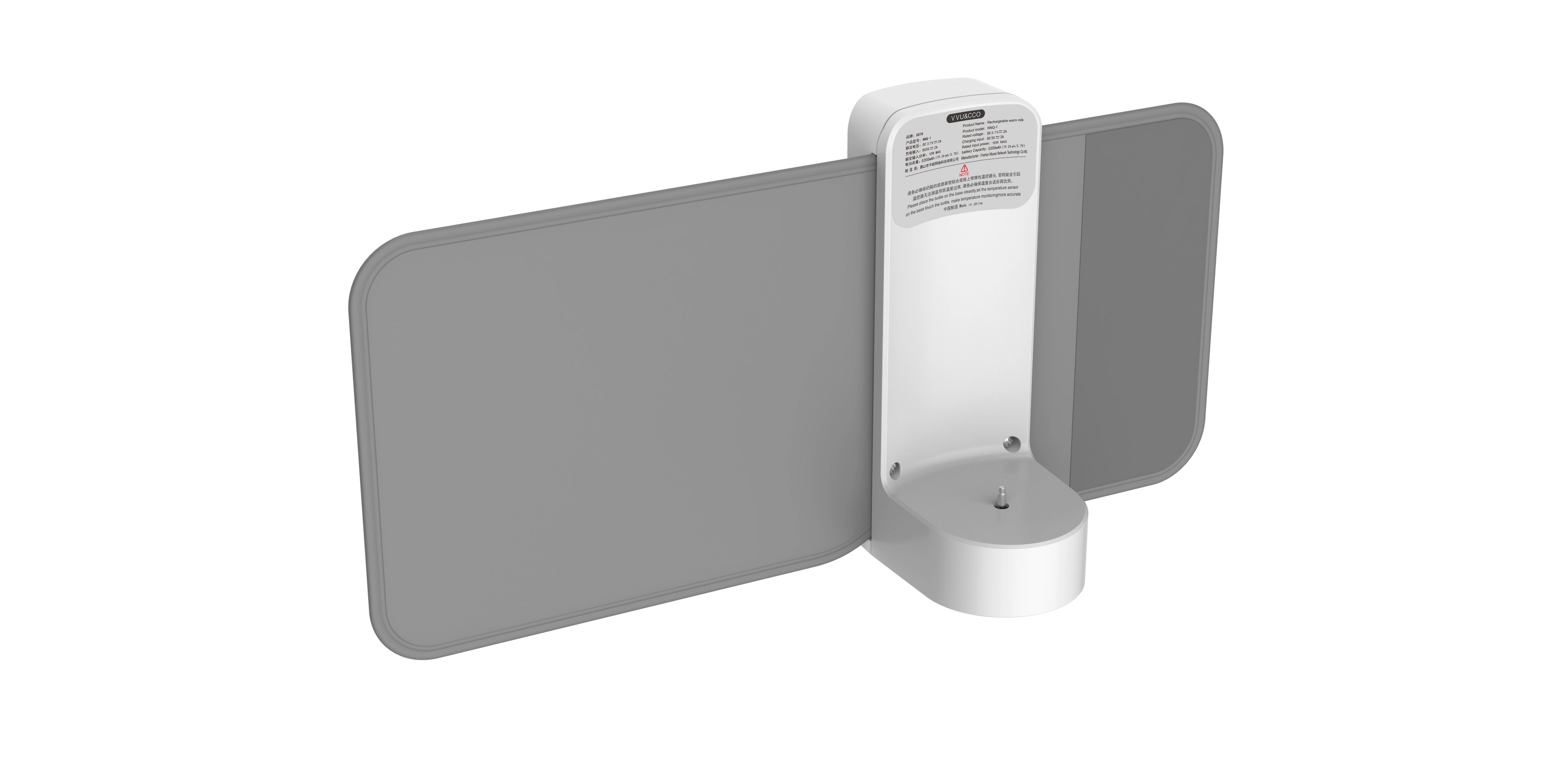 Chauffe-Biberon Portable de Voyage avec Chargeur USB