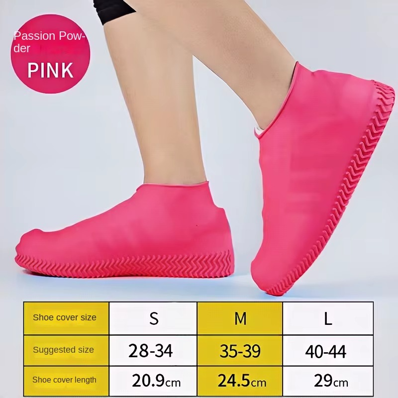 Couvre-Chaussures Imperméables en Silicone