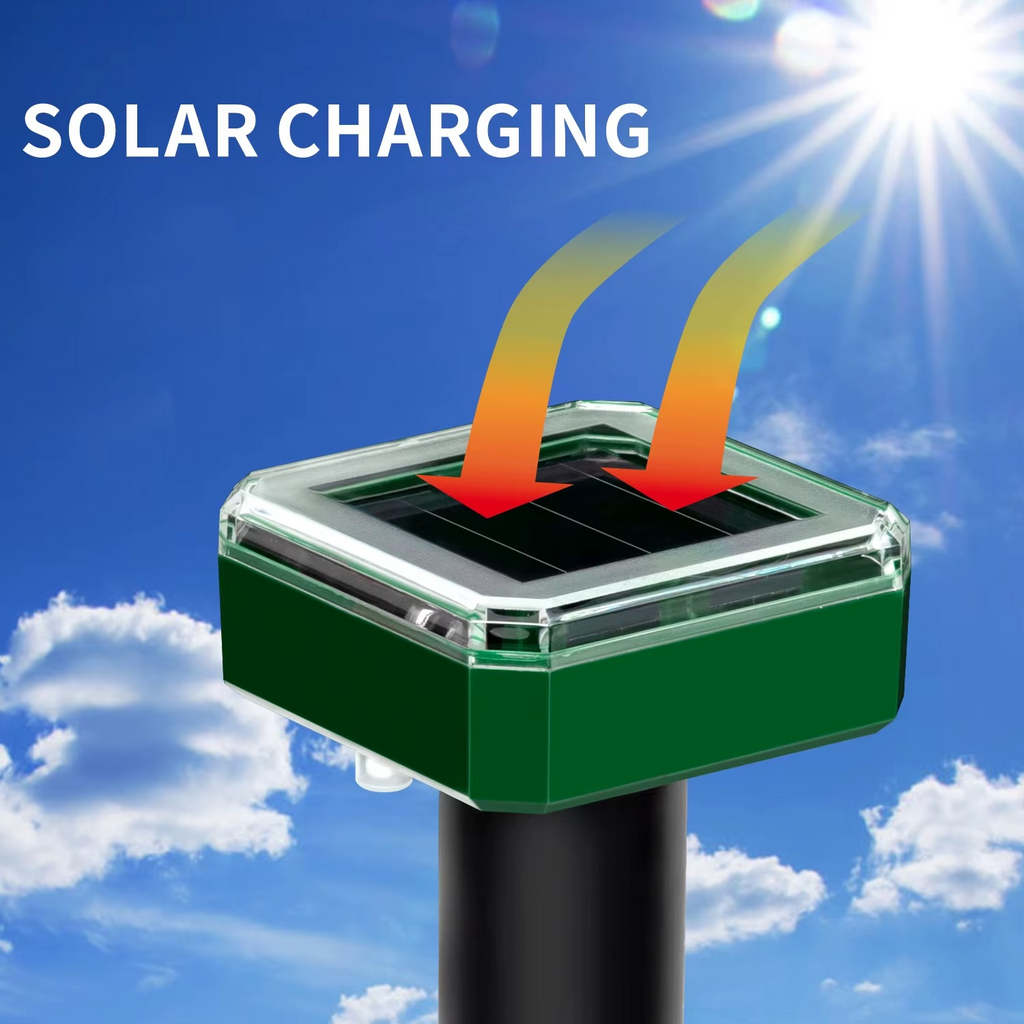 Répulsif Solaire Anti-Taupes et Serpents