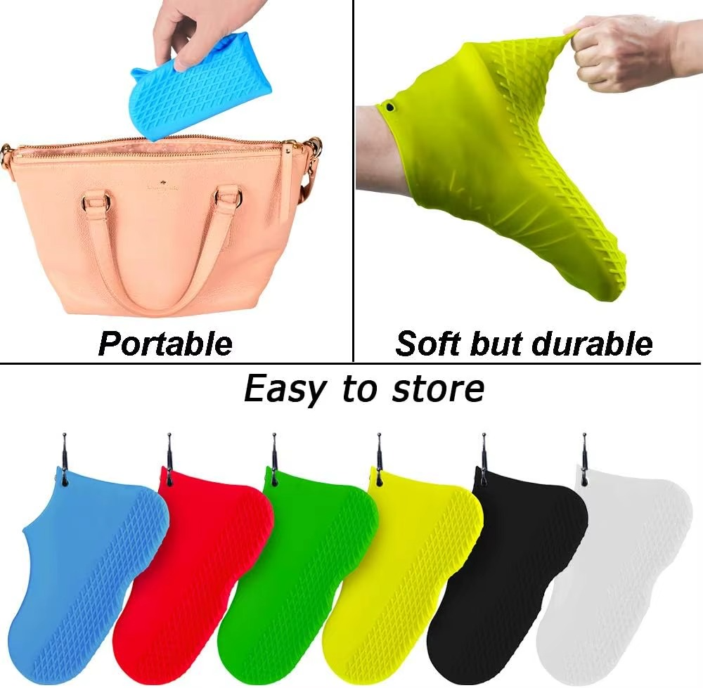 Couvre-Chaussures Imperméables en Silicone