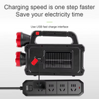 Lampe Torche Solaire LED Haute Puissance