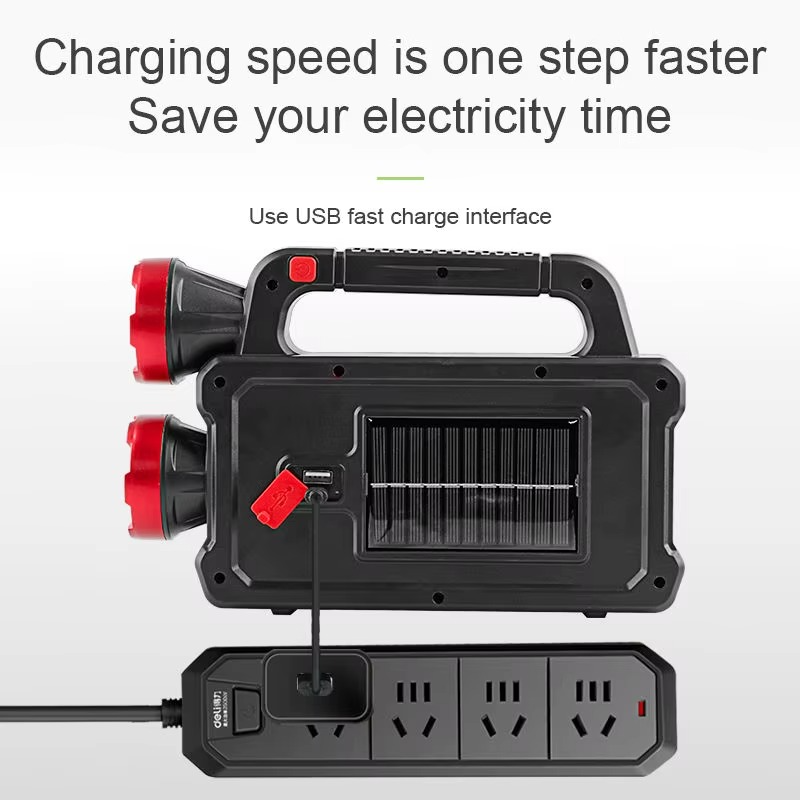 Lampe Torche Solaire LED Haute Puissance