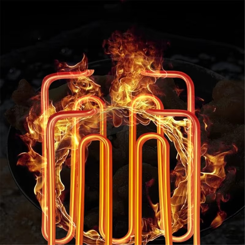 Hoffmans Friteuse électrique 3,0 L – 4 anneaux anti-brûlure