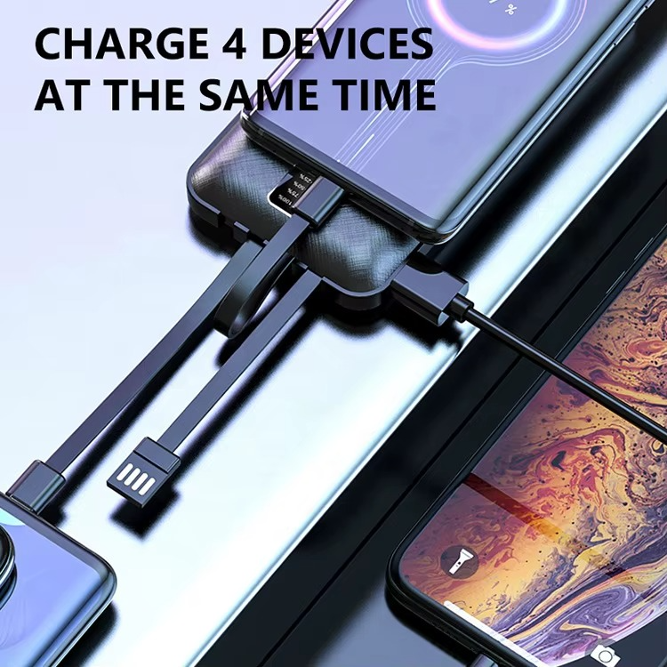 Chargeur Portable Fin 4 en 1