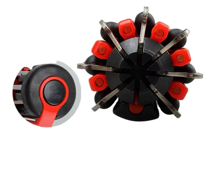 Tournevis 8-en-1 avec Lampe Torche LED