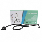 Stéthoscope Portable en Acier Inoxydable pour Adulte
