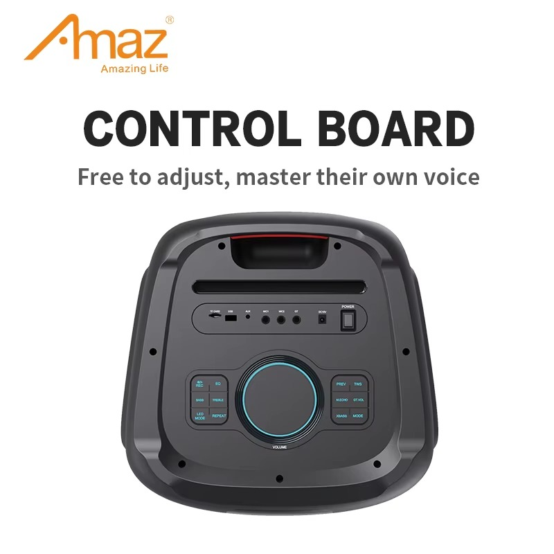 Enceintes de Karaoké à Roulettes