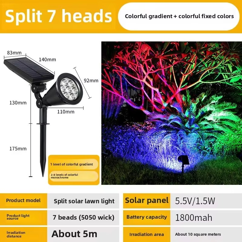 Lampe Solaire de Jardin à LED