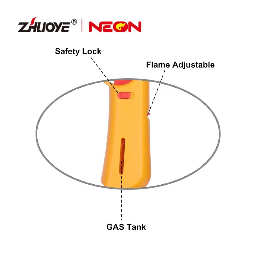 2 Briquet à gaz rechargeables