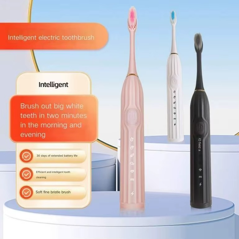 Brosse à dents électrique rechargeable à ultrasons