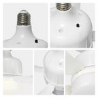 Ventilateur de Plafond Portable à LED E27