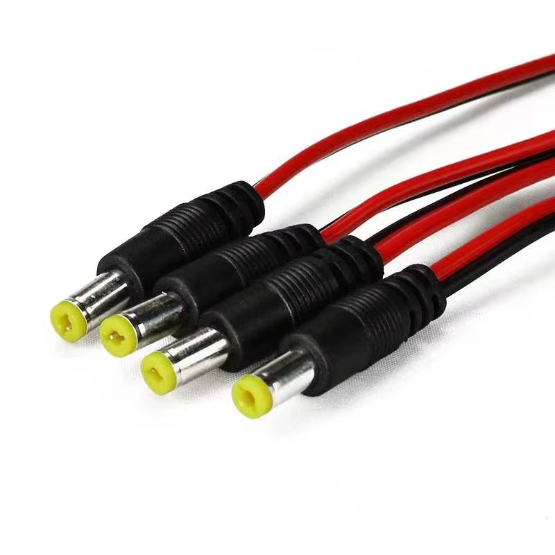 100 Câble d'Extension Mâle vers Femelle 2,1 x 5,5 mm