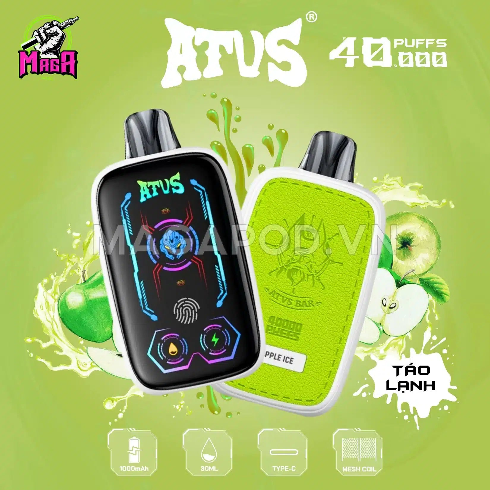 Chicha electroniques 40000 bouffées