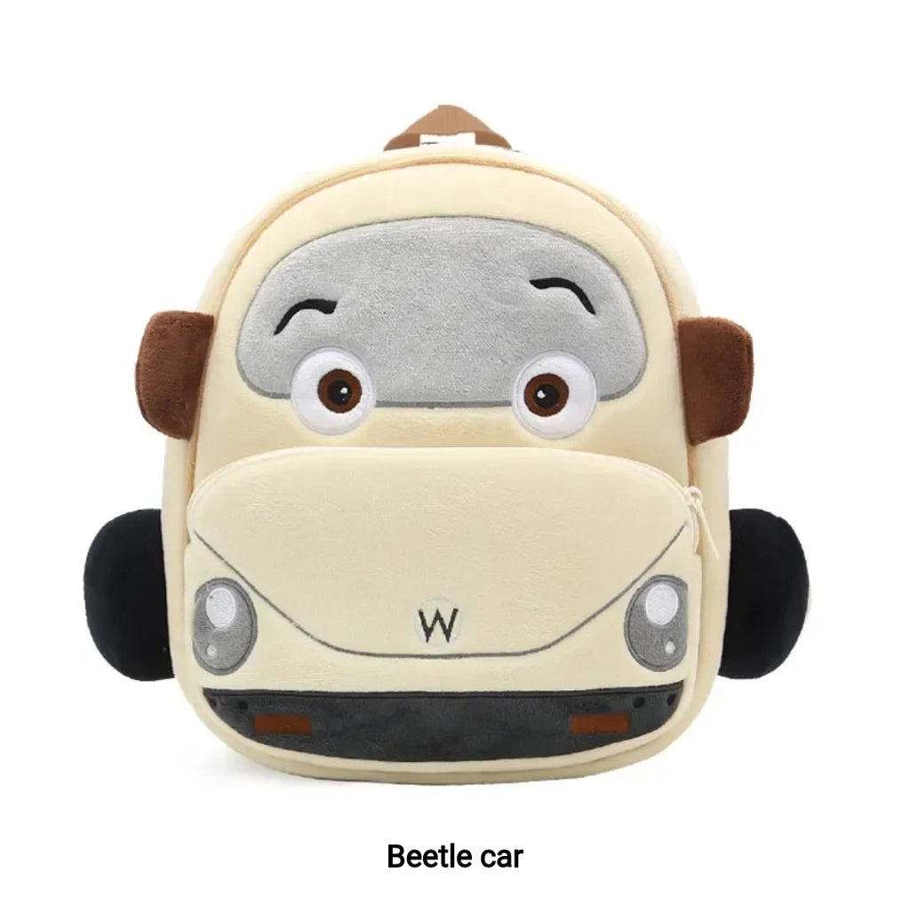 Sac peluche police maternelle