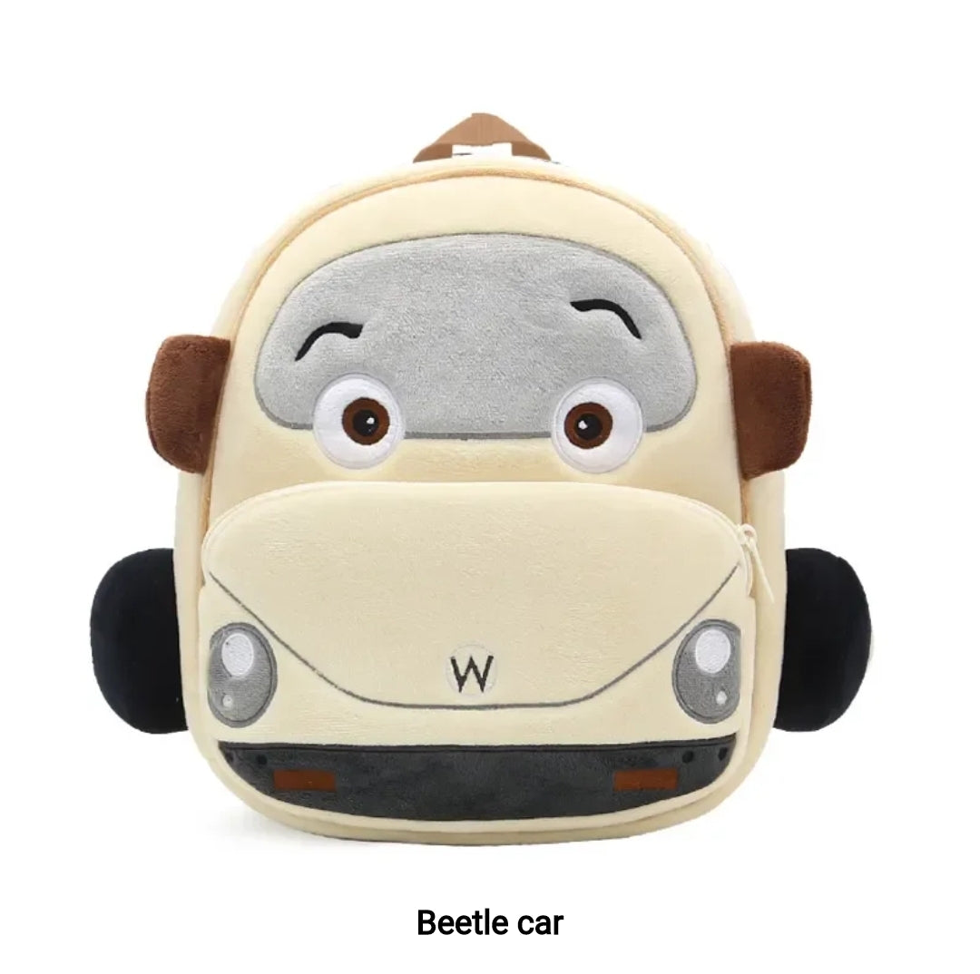 Sac peluche police maternelle