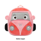 Sac peluche police maternelle