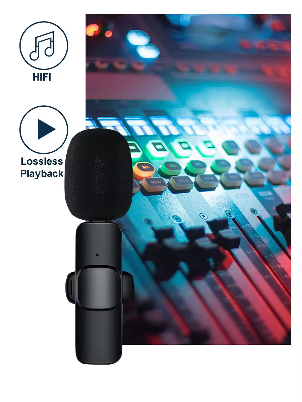 Micro omnidirectionnel.