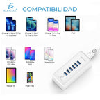 Station de charge rapide USB 6 ports 30W
