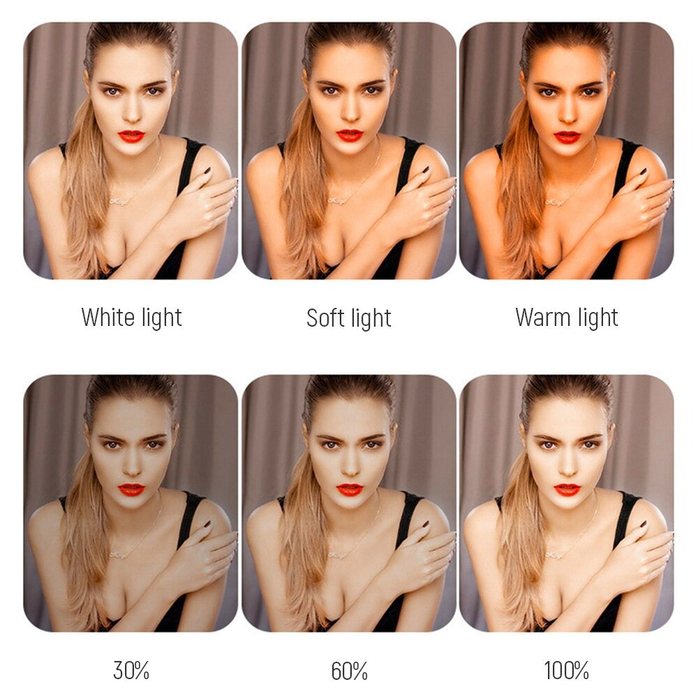 Anneau lumineu LED 12pouces