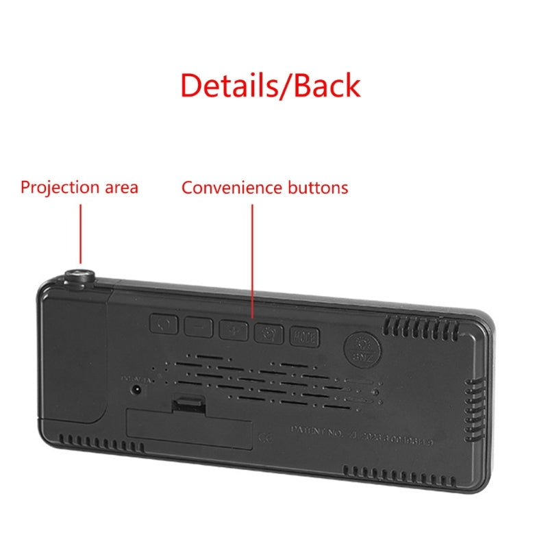 Mini horloge projecteur