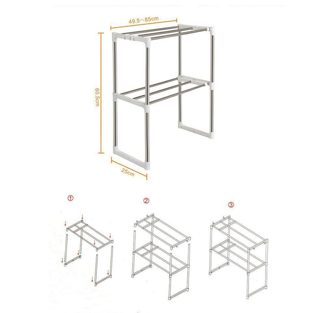 Étagère four à micro-ondes
