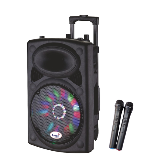 Enceinte chariot portable