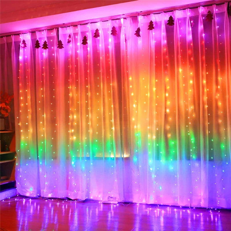 Guirlande rideaux