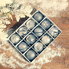 Pendentif de sapin de Noël (12boules)