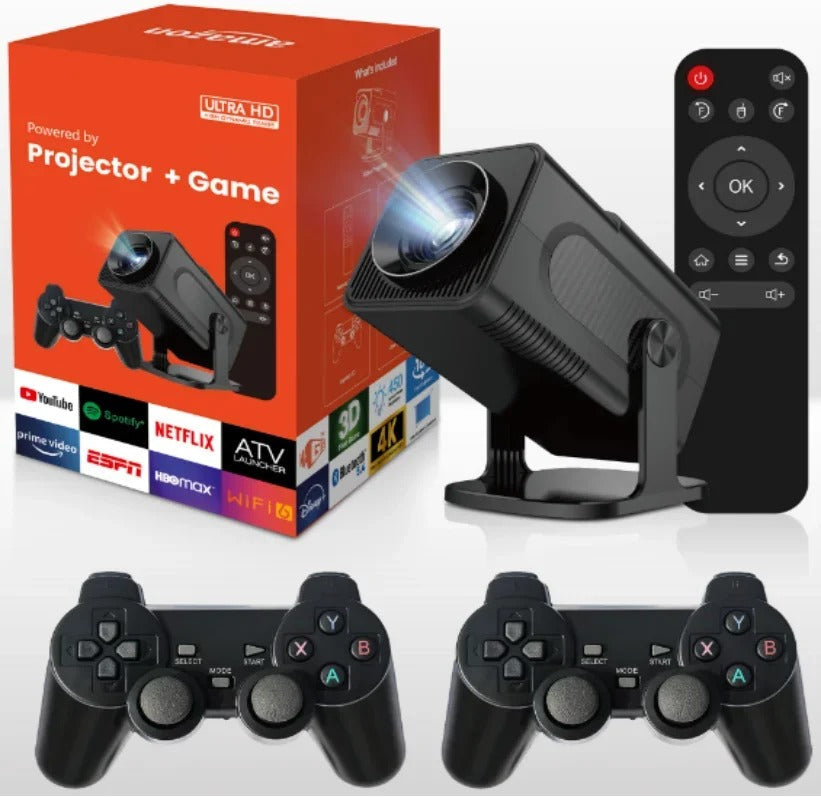 Projecteur Android Tv + jeu integré