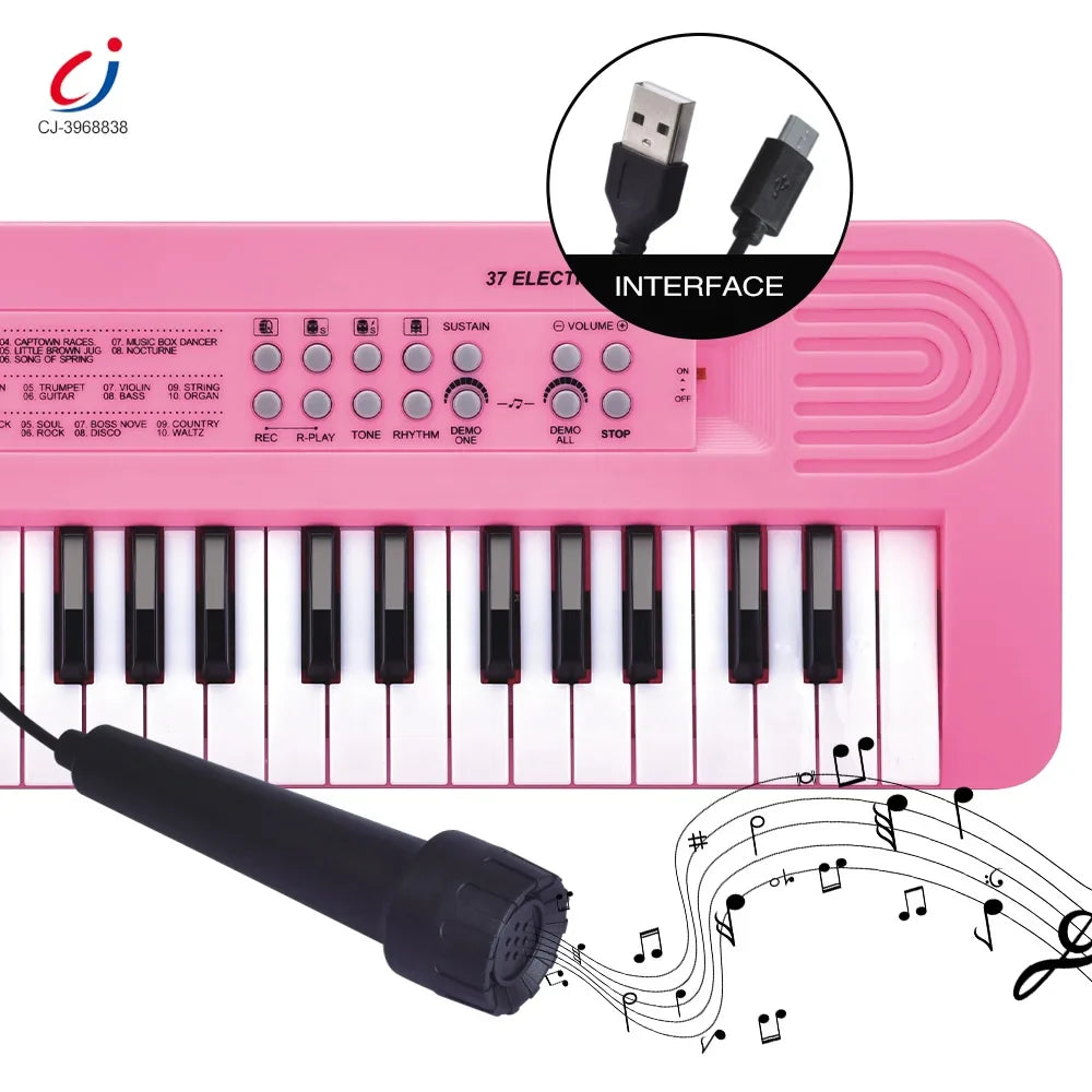 Piano électronique avec 37 touches