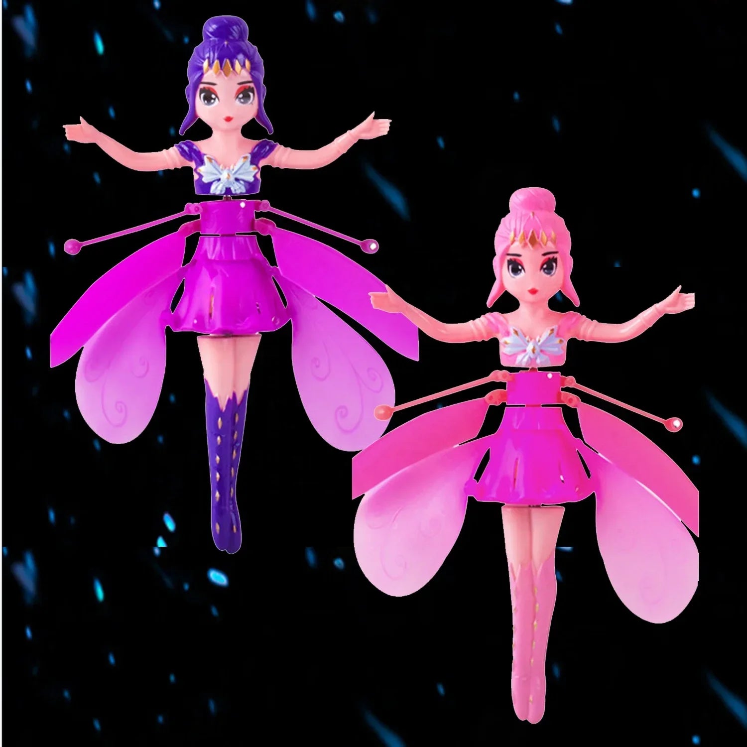 Mini poupée vollante