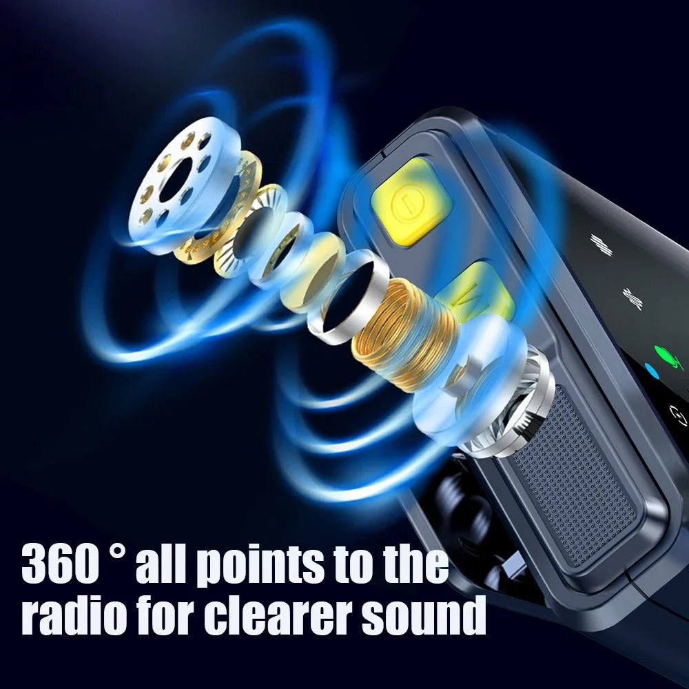 Microphone Lavalier Sans Fil à Réduction du Bruit