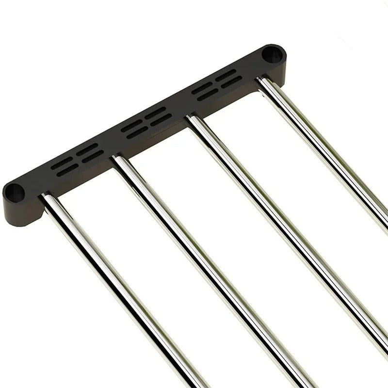 Etagère à chaussures en acier inoxydable