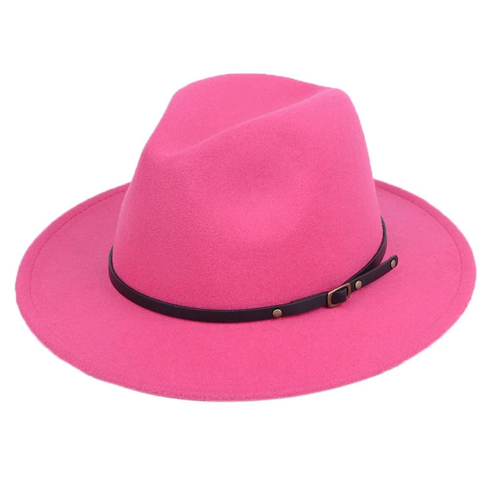 Chapeau Fedora à Large Bord