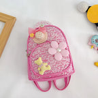 Sac à dos à paillettes maternelle