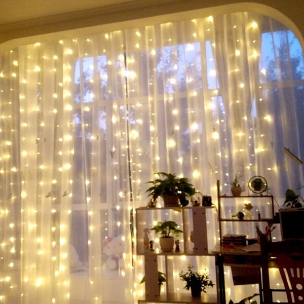 Guirlande rideaux