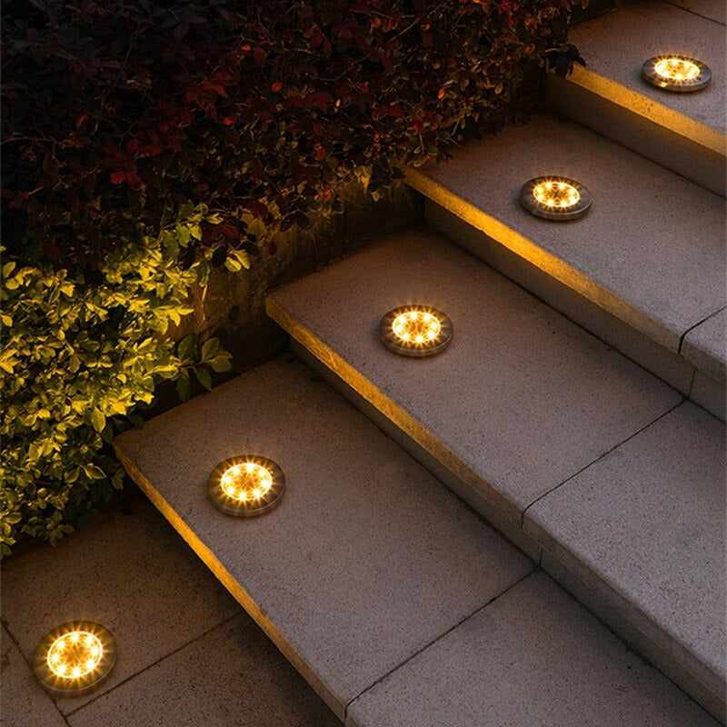 Lot de 4 Spots solaires