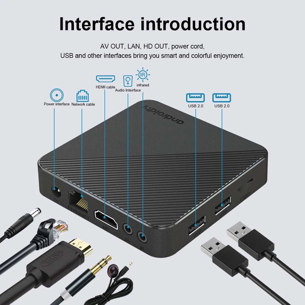 Mortal Tv box Android 2GB+16GB