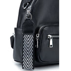 Sac à Dos en SimiliCuir Noir pour Femmes